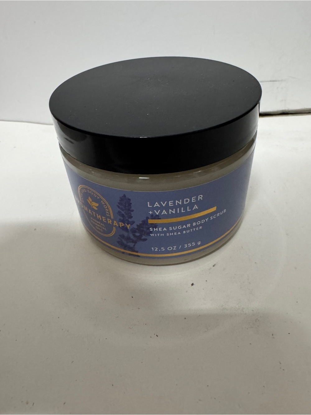 Bath Body Works Lavender Vanilla Shea Sugar Body Scrub 12.5OZ